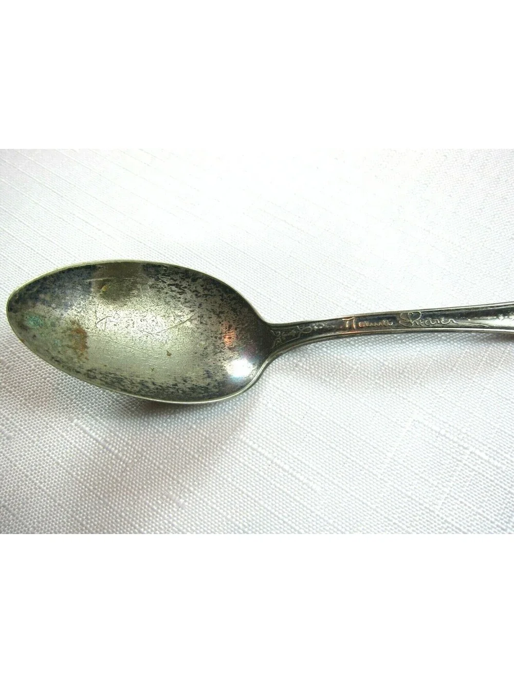 Vintage Silent Movie Star Norma Shearer Spoon Oneida Community Silver Par Plated